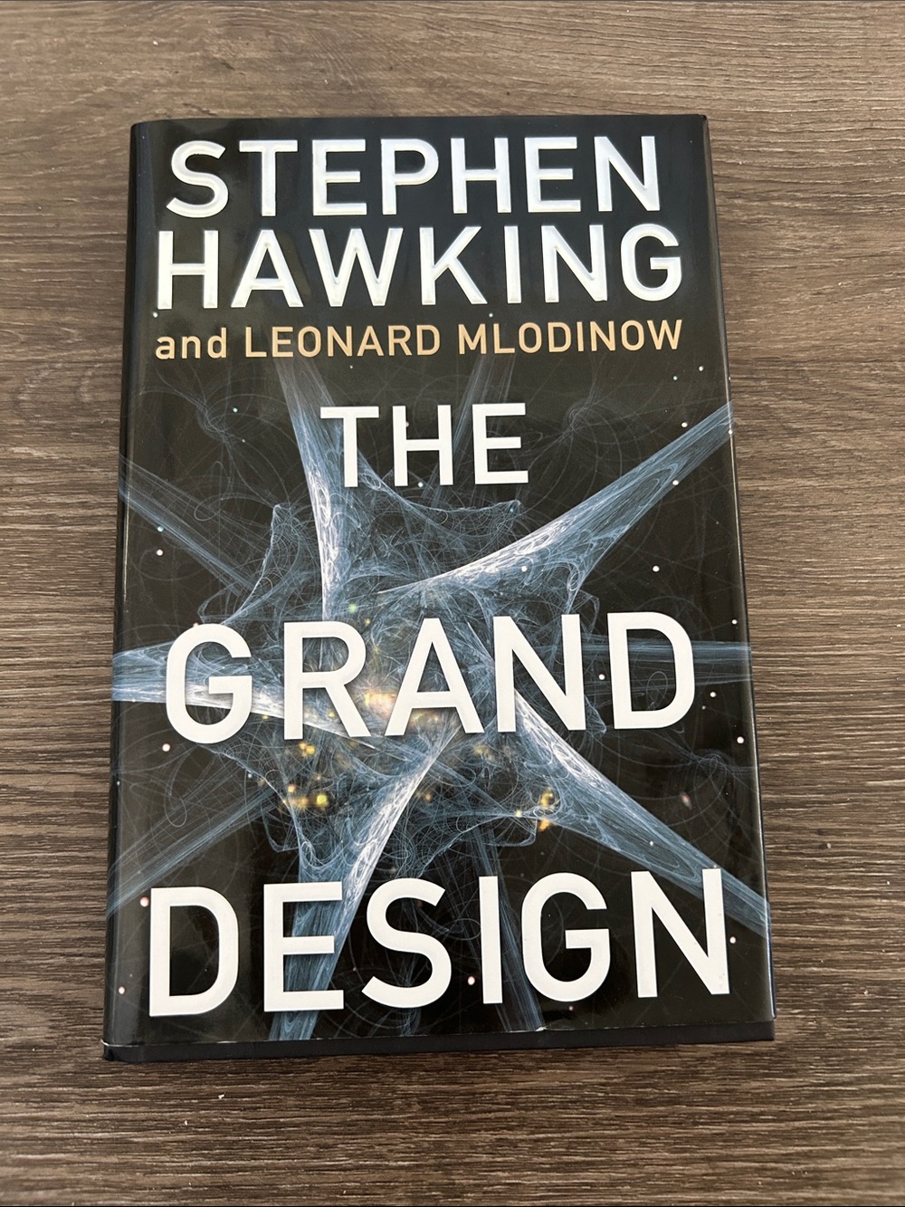 NEW The Grand Design by Stephen Hawking & Leonard Mlodinow - Black Cover